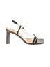 FRAME Gray Black Sandals Size EU 40 - photo 1