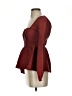 Jonathan Simkhai Burgundy 3/4 Sleeve Blouse Size 0 - photo 5