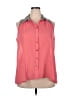 Soulmates 100% Polyester Pink Sleeveless Blouse Size 2X - photo 1