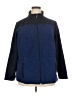 T by Talbots Blue Track Jacket Size 2X - photo 1