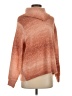Violet & Ruby 100% Polyester Metallic Orange Pullover Sweater Size S - photo 1