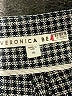 Veronica Beard 100% Cotton Houndstooth Gray Casual Pants Size 16 - photo 3