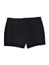 Lands' End Solid Black Shorts Size 6 - photo 2