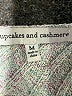 Cupcakes & Cashmere Silver Sweater Vest Size M - photo 7