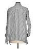 Zac & Rachel Stripes Silver Gray Long Sleeve Button-Down Shirt Size L - photo 2