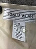 Jones Wear 100% Polyester Solid Tan Ivory Formal Skirt Size 8 - photo 4