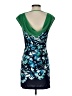 BCBGMAXAZRIA Graphic Teal Green Cocktail Dress Size XXS - photo 2