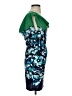 BCBGMAXAZRIA Graphic Teal Green Cocktail Dress Size XXS - photo 4