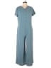 Unbranded Solid Teal Blue Jumpsuit Size L - photo 1