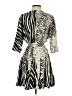Nocturne Animal Print Ivory Cocktail Dress Size EU 36 / US 6 - photo 2
