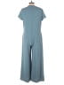 Unbranded Solid Teal Blue Jumpsuit Size L - photo 2