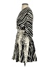 Nocturne Animal Print Ivory Cocktail Dress Size EU 36 / US 6 - photo 5