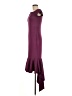Unbranded 100% Polyester Burgundy Cocktail Dress Size M - photo 5