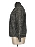 Tess 100% Polyester Chevron-herringbone Black Long Sleeve Blouse Size 14 - photo 5