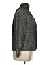 Tess 100% Polyester Chevron-herringbone Black Long Sleeve Blouse Size 14 - photo 4