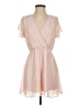 Forever 21 100% Polyester Solid Pink Casual Dress Size S - photo 1