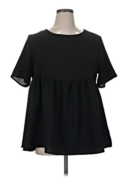 Emery Rose Short Sleeve Blouse