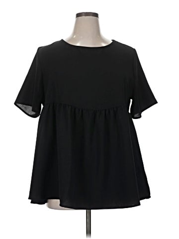 Emery Rose Short Sleeve Blouse (view 1)