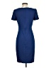 Escada Solid Blue Cocktail Dress Size EU 36 / US 6 - photo 2
