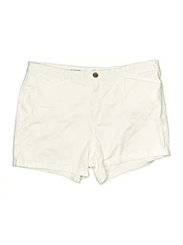 St. John's Bay Khaki Shorts (view 1)