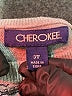 Cherokee 100% Cotton Chevron-herringbone Green Gray Pullover Sweater Size 3T - photo 3