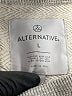 ALTERNATIVE 100% Cotton Gray Sweatshirt Size L - photo 7
