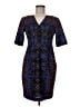 Nanette Lepore Paisley Blue Cocktail Dress Size 6 (petite) - photo 1