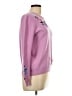 Carven 100% Wool Floral Pink Wool Pullover Sweater Size L - photo 4