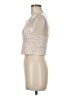 Unbranded Ivory Sleeveless Top Size M - photo 5