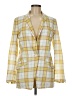 Rag & Bone 100% Cotton Plaid Yellow Blazer Size 6 - photo 1
