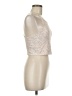 Unbranded Ivory Sleeveless Top Size M - photo 4