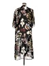 Walter Baker 100% Polyester Print Black Casual Dress Size 0S - photo 2