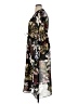 Walter Baker 100% Polyester Print Black Casual Dress Size 0S - photo 5