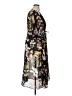 Walter Baker 100% Polyester Print Black Casual Dress Size 0S - photo 4