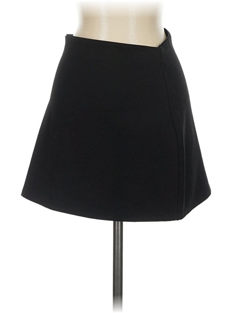 Pre-owned Mng Casual Skirt In Black