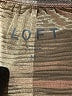 Ann Taylor LOFT 100% Polyester Metallic Silver Long Sleeve Blouse Size M - photo 7