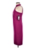Bebe 100% Polyester Solid Purple Cocktail Dress Size 6 - photo 5