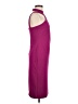 Bebe 100% Polyester Solid Purple Cocktail Dress Size 6 - photo 4