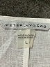 Peter Nygard 100% Linen Solid Ivory Jacket Size L - photo 7