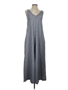 lou and grey slip dress Vince Camuto Sleeveless Tie Halter Neck Ruffle Satin Gown main image 1