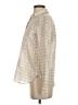 J.Crew Houndstooth Ivory Long Sleeve Blouse Size 4 - photo 5