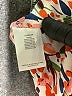 Molly Bracken 100% Polyester Print Orange Blazer Size S - photo 7