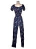 Kingston Grey Hearts Blue Jumpsuit Size S - photo 2