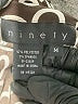 Ninety Black 3/4 Sleeve Blouse Size M - photo 7