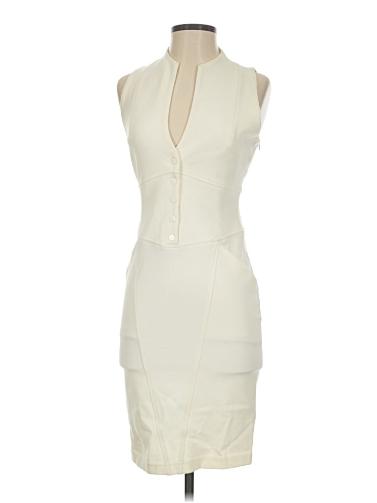 Pre-owned Catherine Malandrino Cocktail Dress In Ivory