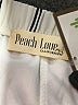 Peach Love 100% Polyester Stripes Ivory Shorts Size S - photo 3
