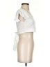 Shein Ivory Short Sleeve Top Size S - photo 4