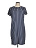 Tacera Polka Dots Blue Casual Dress Size M - photo 1