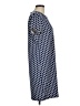 Tacera Polka Dots Blue Casual Dress Size M - photo 4
