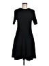 Gap Solid Black Casual Dress Size M - photo 1